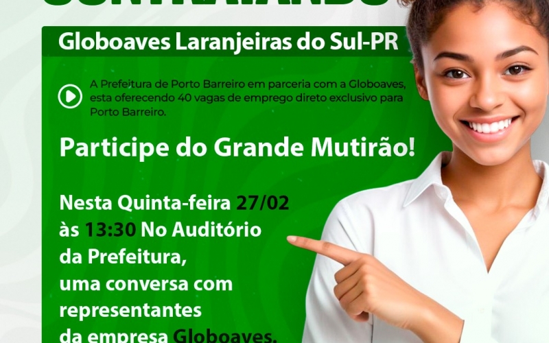 Oportunidade de Emprego