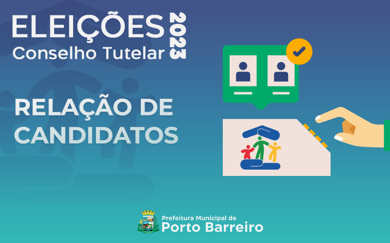 Relação de Candidatos - Eleições Conselho Tutelar 2023