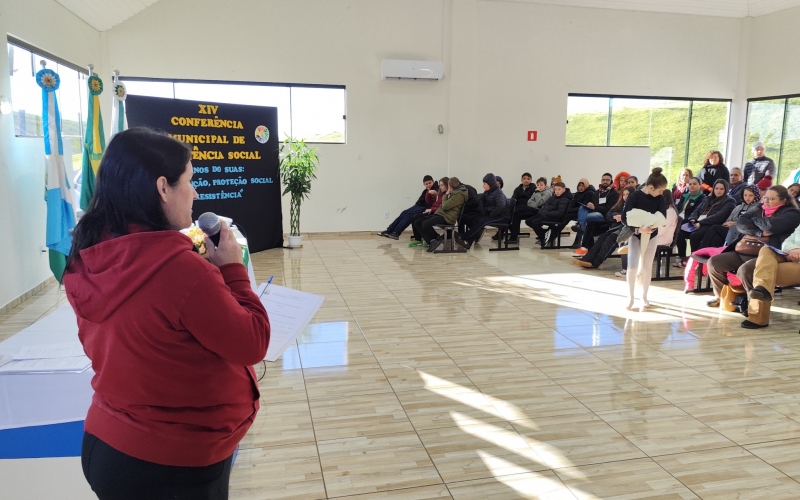 14ª Conferência Municipal de Assistência Social Porto Barreiro.