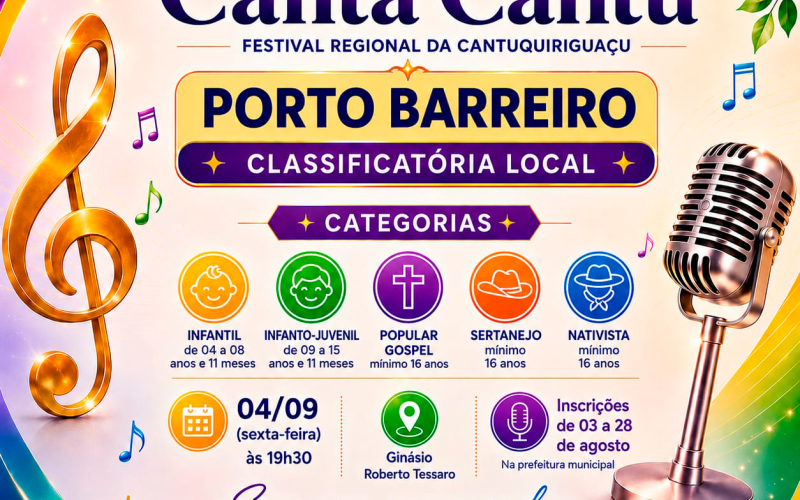 Canta Cantu - Porto Barreiro.