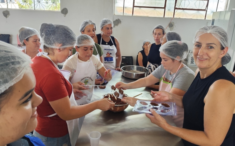 Oficina de Confecção de Trufas.