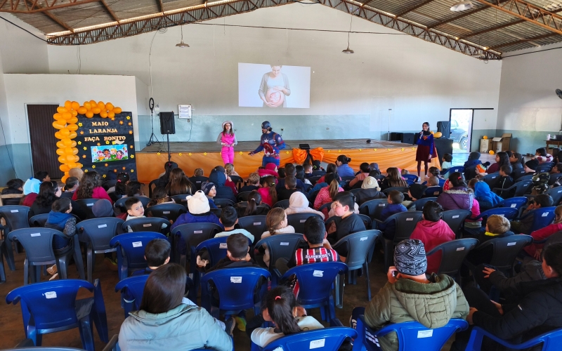 Palestra Show marca o início das ações do Maio Laranja em Porto Barreiro.